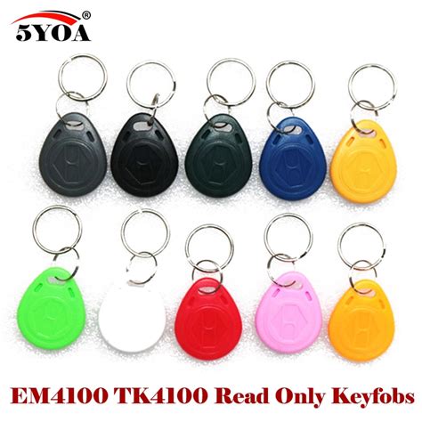 em rfid key fob red|em4100 id card reader.